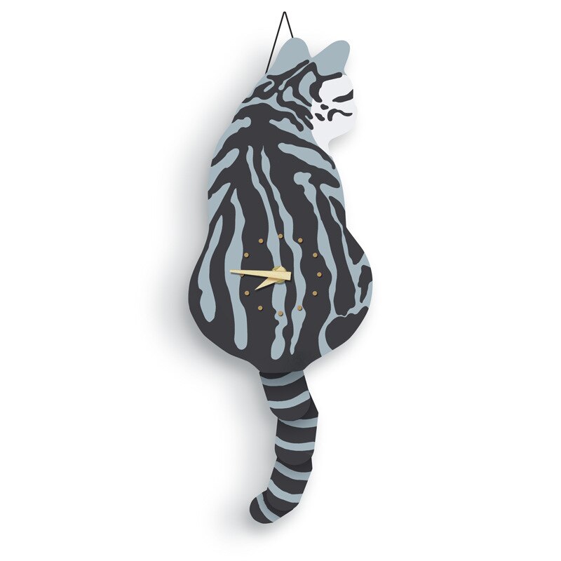 Fun Kitty Wall Timepiece