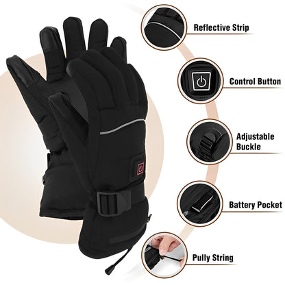 Warm Insulated Gloves for Cold Hands Fast Heat Support