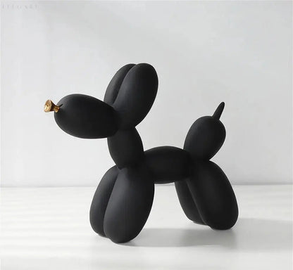 Inflated Golden Dog Balloon Decoration