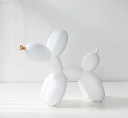Inflated Golden Dog Balloon Decoration