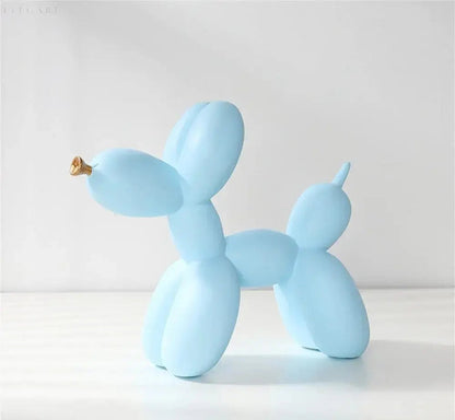Inflated Golden Dog Balloon Decoration