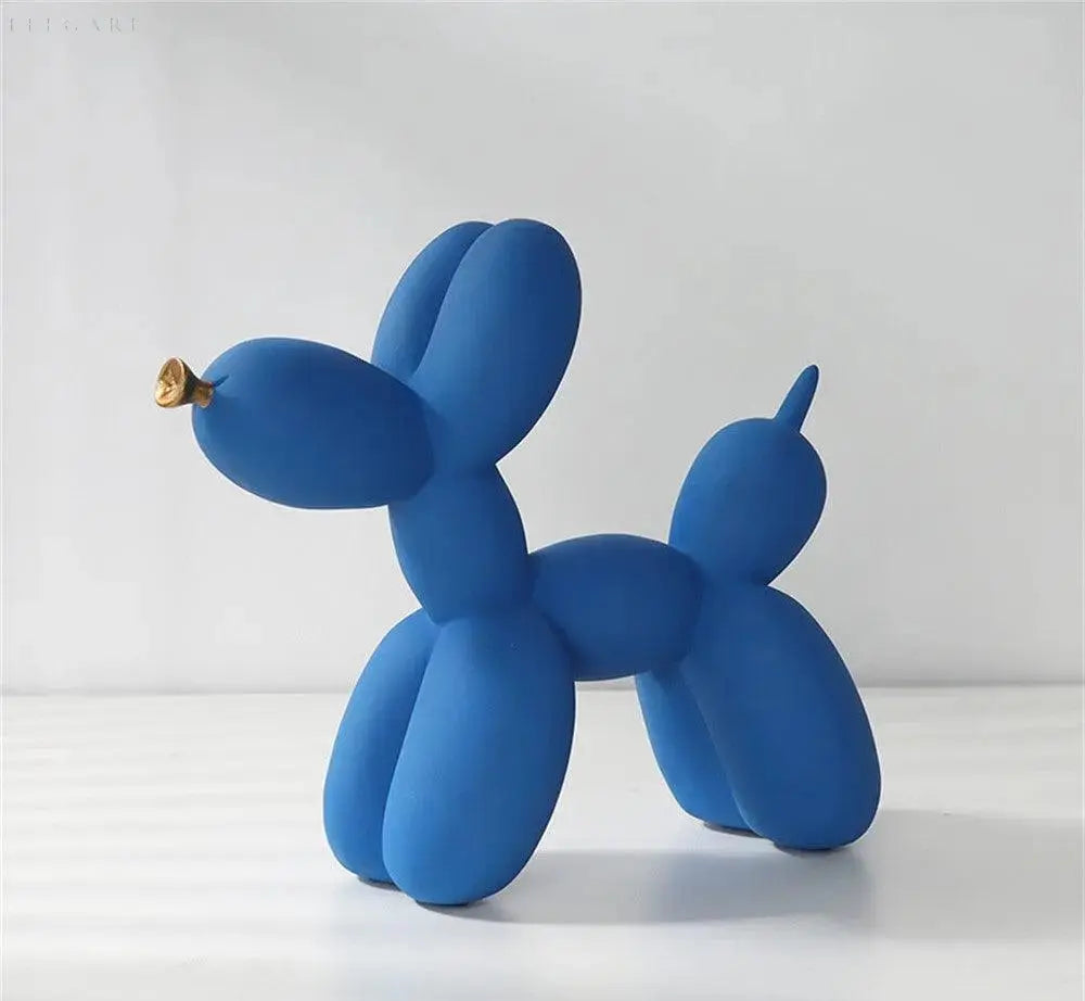 Inflated Golden Dog Balloon Decoration