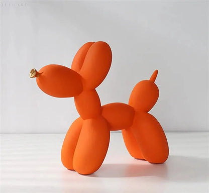 Inflated Golden Dog Balloon Decoration