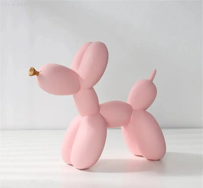 Inflated Golden Dog Balloon Decoration