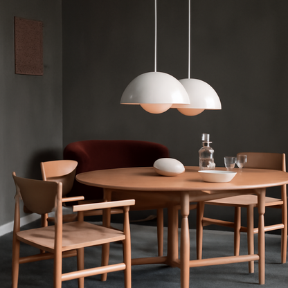 Vibrant Semi-Circle Pendant Lamp Fixture