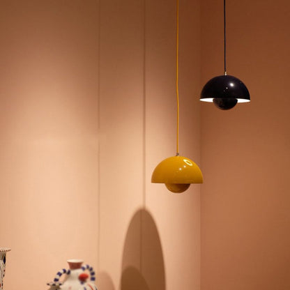 Semi Circle Glass Pendant Light