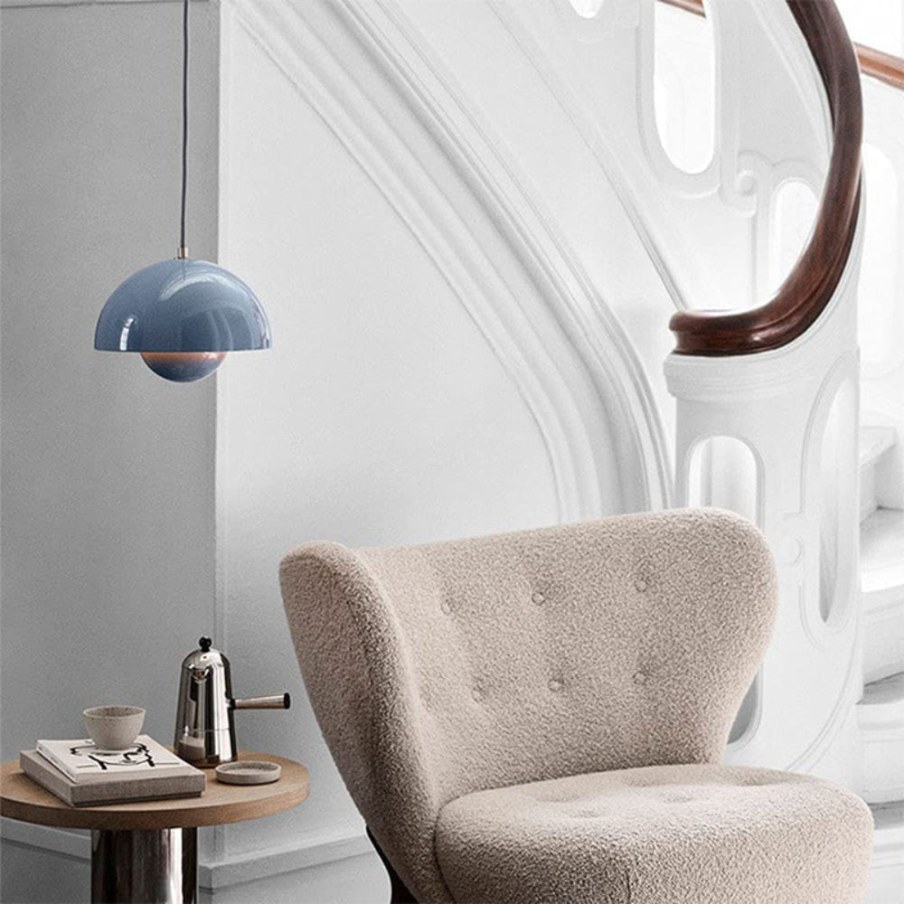 Semi Circle Glass Pendant Light