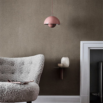 Semi Circle Glass Pendant Light