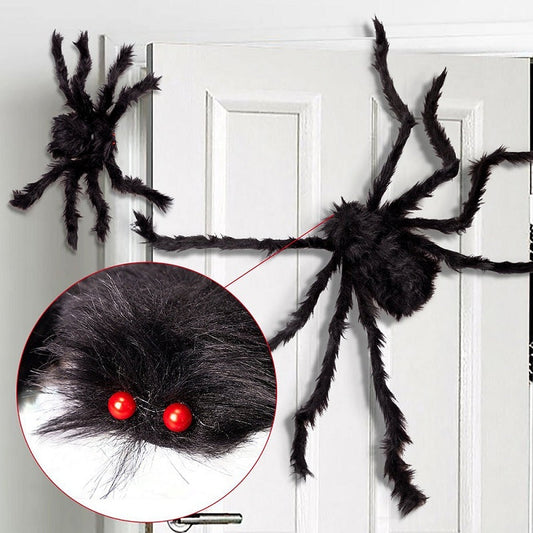 Large Scary Spider Halloween Lawn Decoration - Fesara