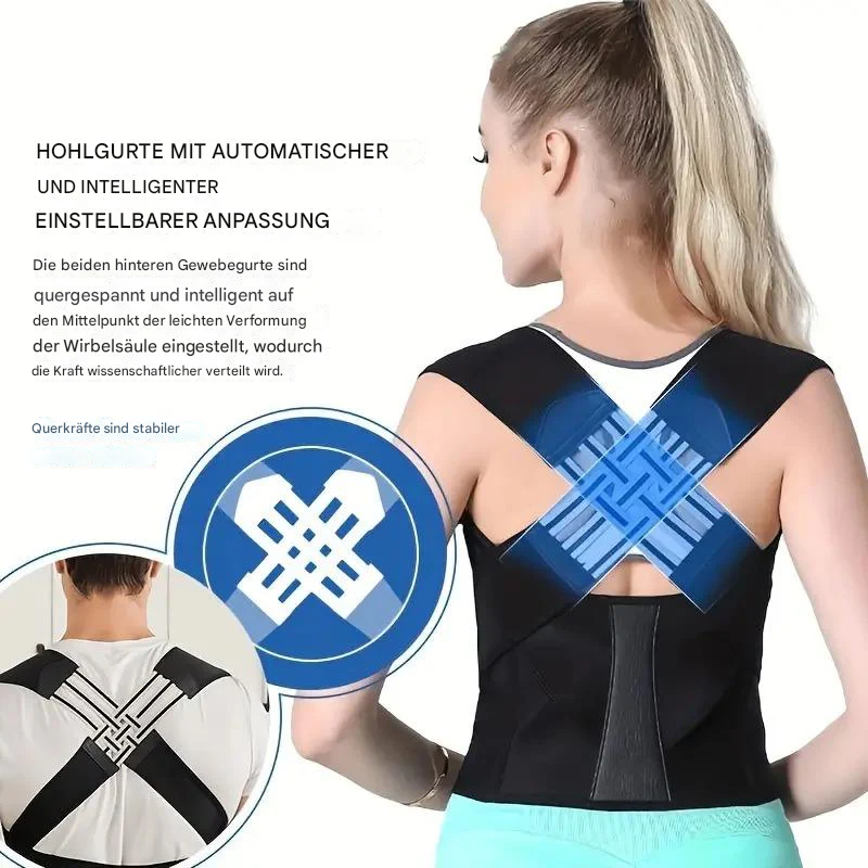 Comfort Posture Corrector for Back and Neck Support Adjustable