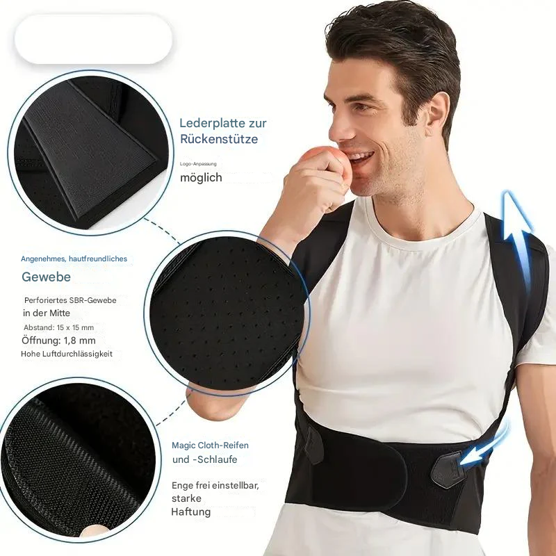 Comfort Posture Corrector for Back and Neck Support Adjustable