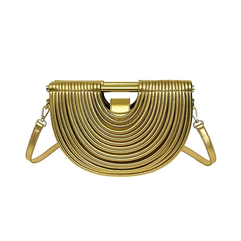 Boho Chic Woven Clutch Bag - Fesara