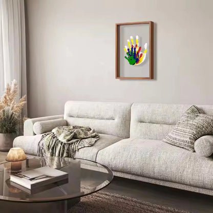Personalized Handprint Picture Frame Kit for Kids - Fesara