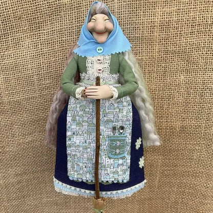 Lucky Handmade Kitchen Witch Decoration