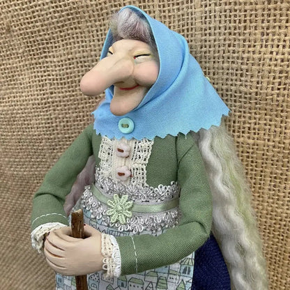 Lucky Handmade Kitchen Witch Decoration