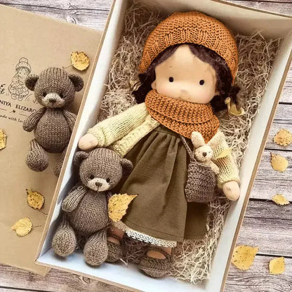 Cuddly Travel Buddy Soft Plush Doll - Fesara