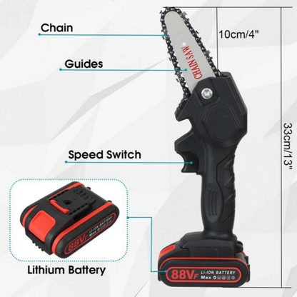 Compact Portable Mini Electric Chainsaw - Fesara