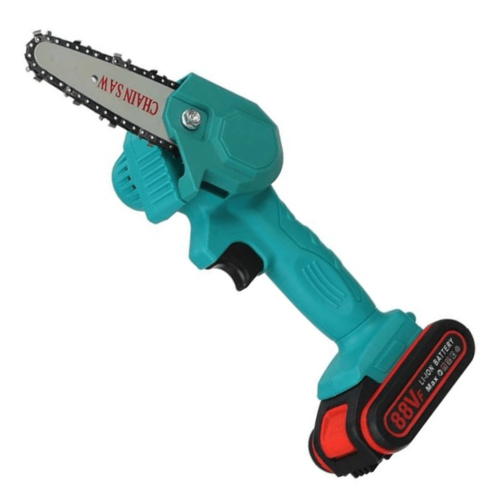 Compact Cordless Chainsaw for Easy Tree Cutting - Fesara