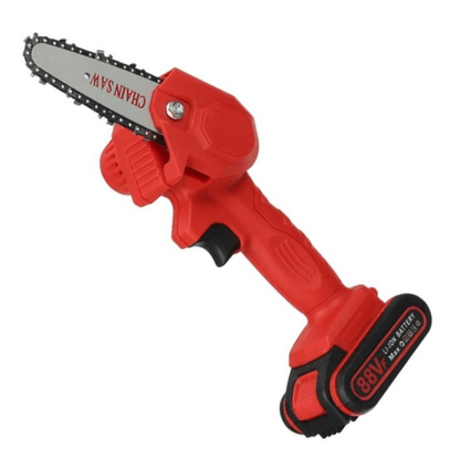 Compact Cordless Chainsaw for Easy Tree Cutting