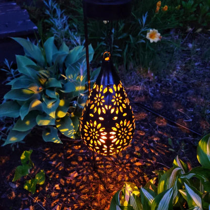Outdoor Solar Powered Garden Light Drop