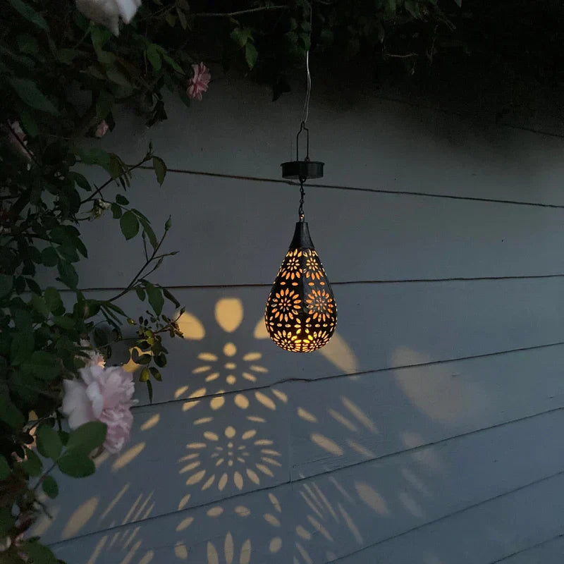 Outdoor Solar Powered Garden Light Drop