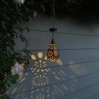 Outdoor Solar Powered Garden Light Drop