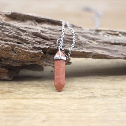 Boho Gemstone Chakra Pendant Necklace