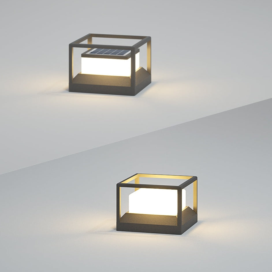 Outdoor Solar Patio Light Fixture