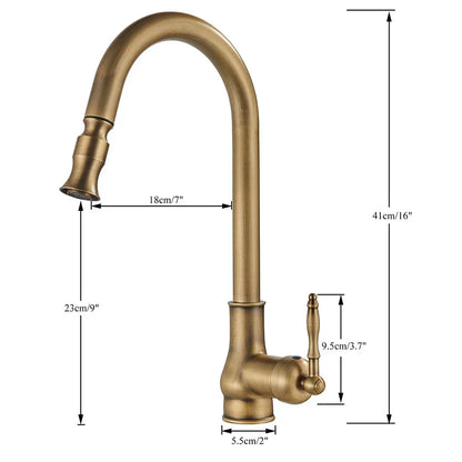 Classic Traditional Kitchen Sink Faucet