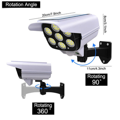 Outdoor Solar Powered Motion Light Camera