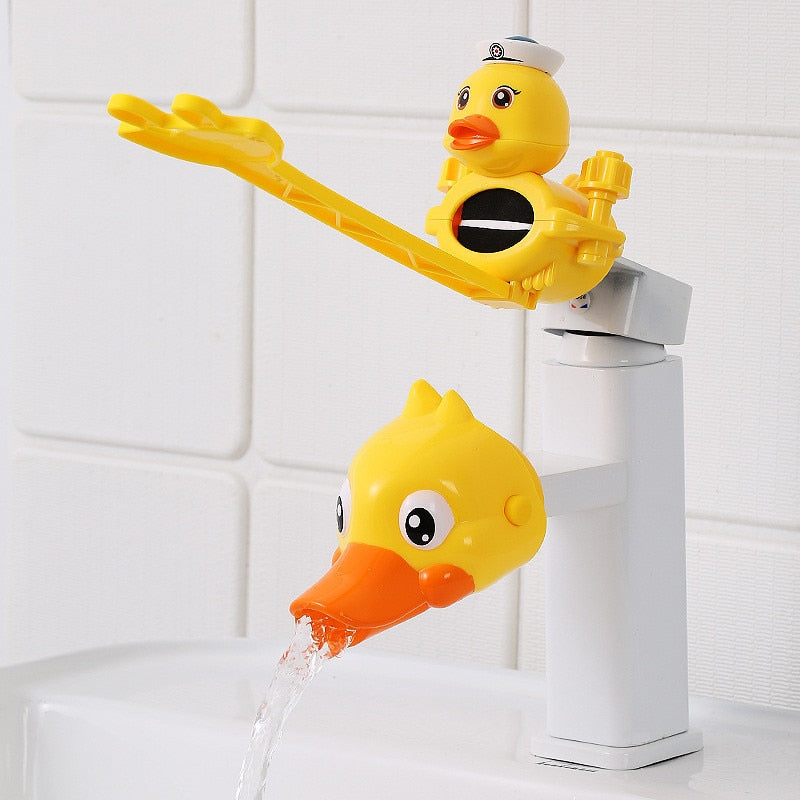 Colorful Kid Friendly Faucet Extender Spray Guard