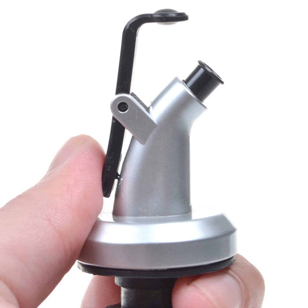 Space Saving Oil Bottle Dispenser Cap