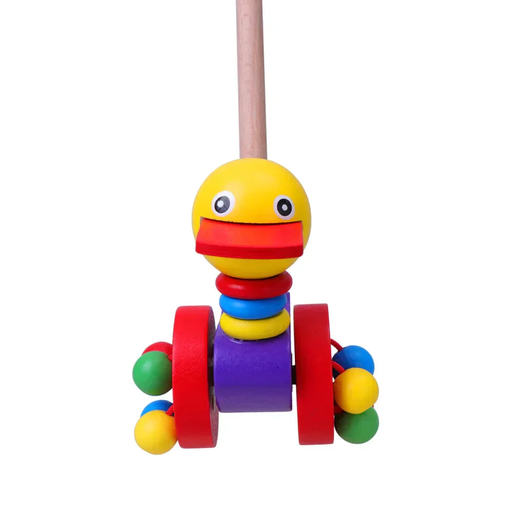 Fun Wooden Baby Walker