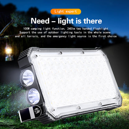 Portable Wireless LED Desk Lamp Power Bank Charger