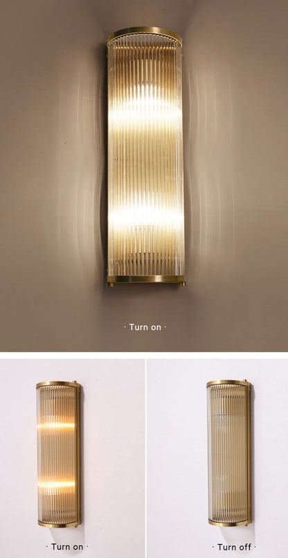 Luxury Copper Wall Light