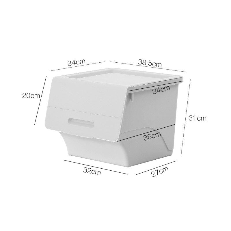 Collapsible Children's Playroom Storage Container - Fesara