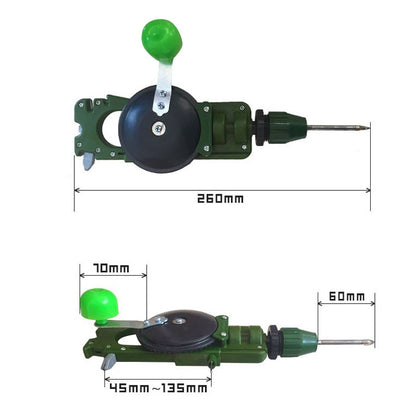 Manual Wood Hand Drill Kit