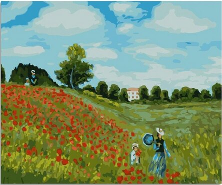 Beautiful Floral Art Painting Kit