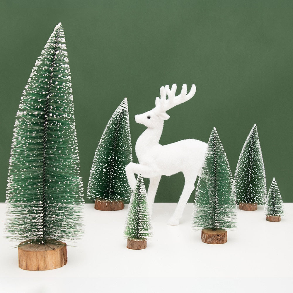 Mini Christmas Pine Tree Table Decoration - Fesara