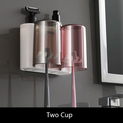 Space Saving Bathroom Storage Toothbrush Holder - Fesara