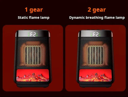 Efficient Electric Space Heater for Warm Large Rooms