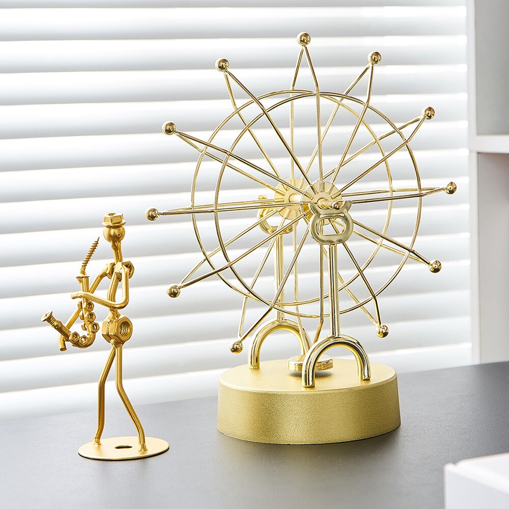 Stylish Metal Spinning Desk Lamp