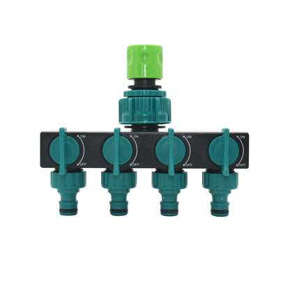 4-Way Outdoor Water Splitter Valve