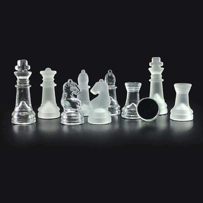 Classic Glass Chess Board Set