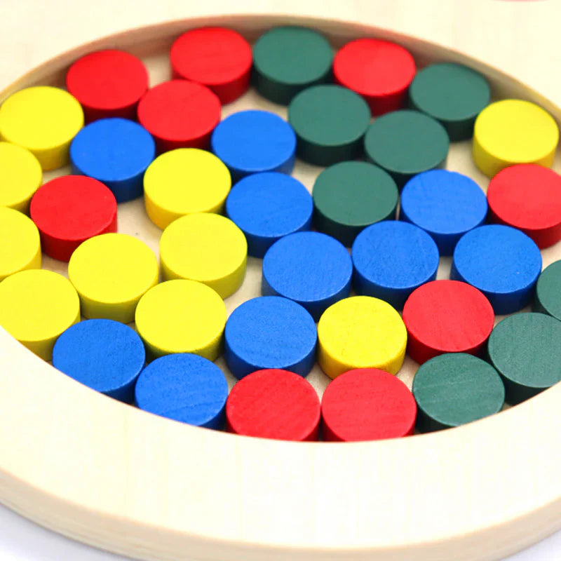 Fesara ColorSorter - Wooden Puzzle Toy