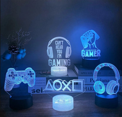 Fesara Cool LED Gaming Bedside Lamp
