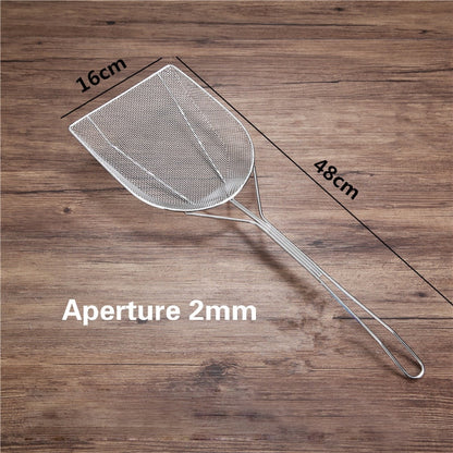 Premium Metal Cooking Strainer Spatula