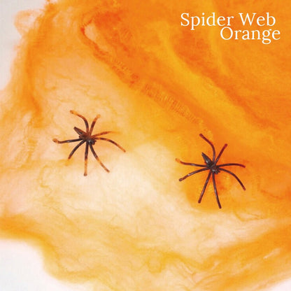 Spooky Fake Spider Web Decorations