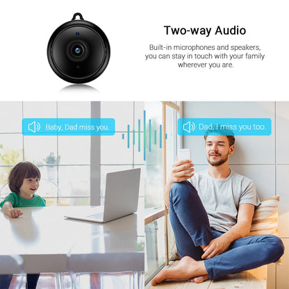 Wireless Home Security Camera 1080p WiFi Night Vision