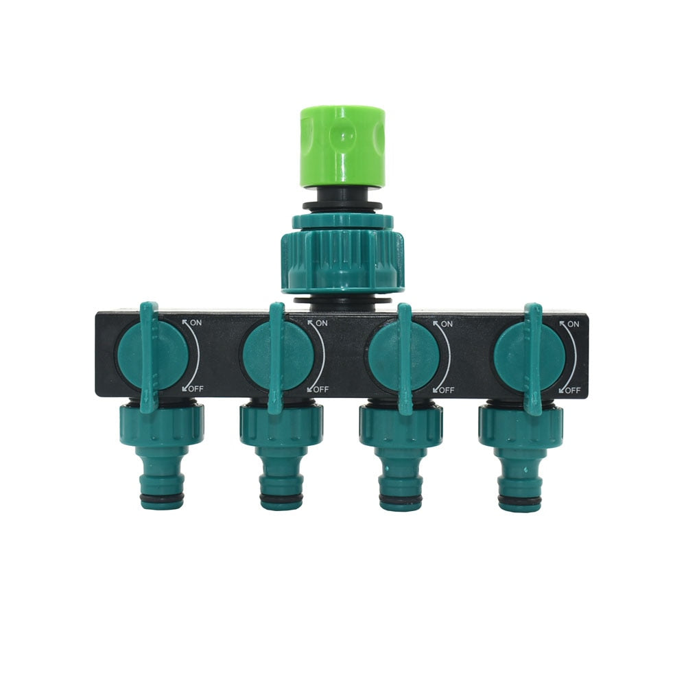 4-Way Outdoor Water Splitter Valve